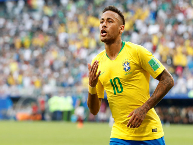 Brazil hạ Mexico: ”Ông trùm” Neymar thăng hoa mơ ngai vàng World Cup