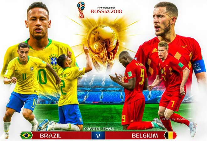 &#34;Chung kết sớm&#34; World Cup, Brazil - Bỉ: Hoa mỹ nhất, hùng mạnh nhất - 1