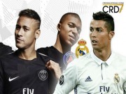 Bóng đá - Real chốt người thay Ronaldo: Bỏ &quot;vua solo&quot; Mbappe chọn &quot;kịch sĩ&quot; Neymar?