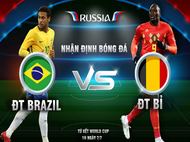 World Cup, Brazil - Bỉ: Neymar đấu Hazard, rực lửa ”chung kết sớm”
