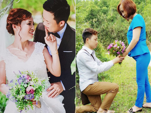 Chàng trai 26 lấy vợ 61 tuổi ở Cao Bằng “gây bão” dân mạng
