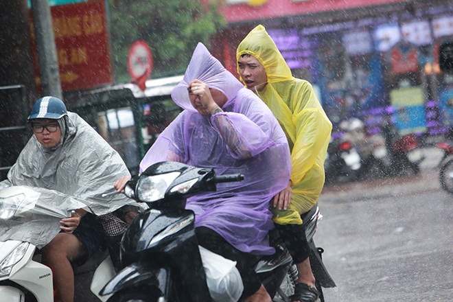 Người Hà Nội sung sướng đi dưới “mưa vàng” sau những ngày nắng cháy da - 10