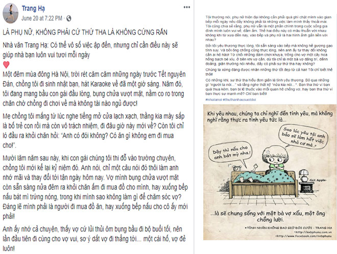 “Nhà là nơi thứ tha nhau suốt đời” đang là câu chuyện gây sốt trên mạng xã hội - 1