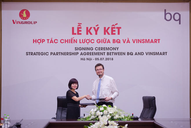 Vinsmart mua bản quyền sở hữu trí tuệ từ BQ để sản xuất điện thoại thông minh Vsmart - 1