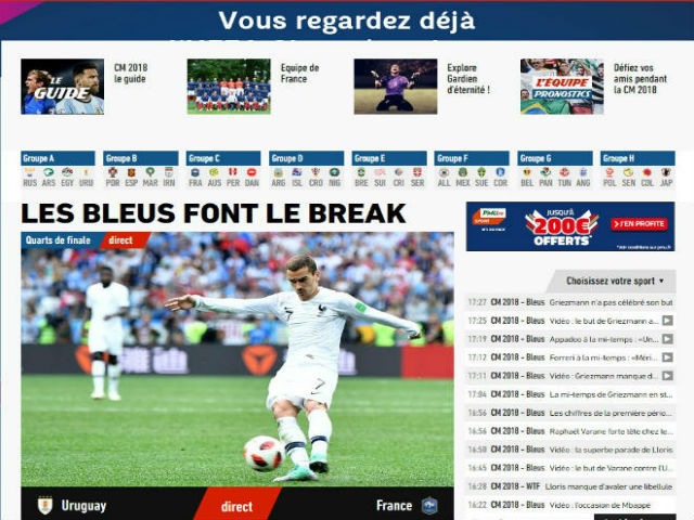 ĐT Pháp vào bán kết World Cup: Báo chí mơ cúp vàng, ca ngợi dàn sao tỷ euro