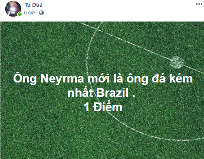 Tiếc nuối Brazil dang dở giấc mơ vàng, sao Việt chỉ trích Neymar - 1