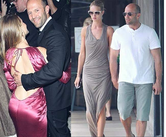 Rosie Huntington Whiteley là vị hôn thê của “Người vận chuyển” Jason Statham.