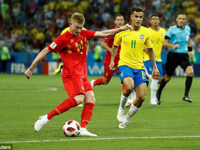 Siêu phẩm World Cup: Lukaku ”xé gió”, De Bruyne sút đại bác, Brazil choáng váng