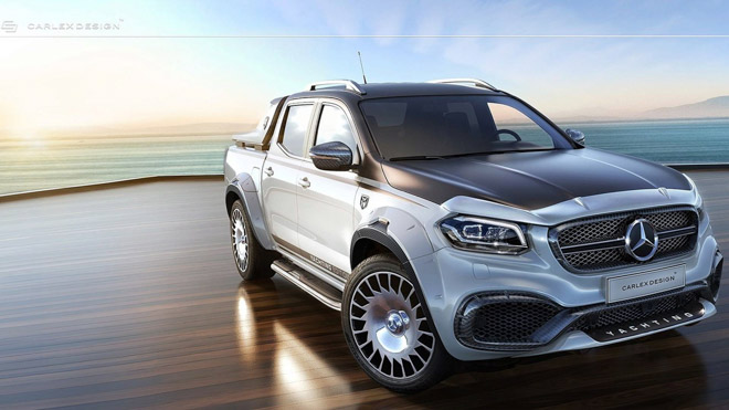 Bán tải Mercedes-benz XClass &#34;lột xác&#34; siêu sang trọng dưới bàn tay của Carlex Design - 8