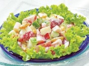 Ẩm thực - Cách làm salad Nga ngon như ngoài hàng đổi món cho gia đình