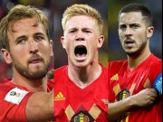 Bóng đá - SAO lên đời World Cup: Kane &amp; De Bruyne áp sát Messi, Ronaldo &quot;hít khói&quot; Hazard