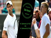 Thể thao - Djokovic - Edmund: 3 giờ kịch chiến, 4 set định đoạt (Vòng 3 Wimbledon)