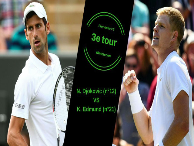 Djokovic - Edmund: 3 giờ kịch chiến, 4 set định đoạt (Vòng 3 Wimbledon)