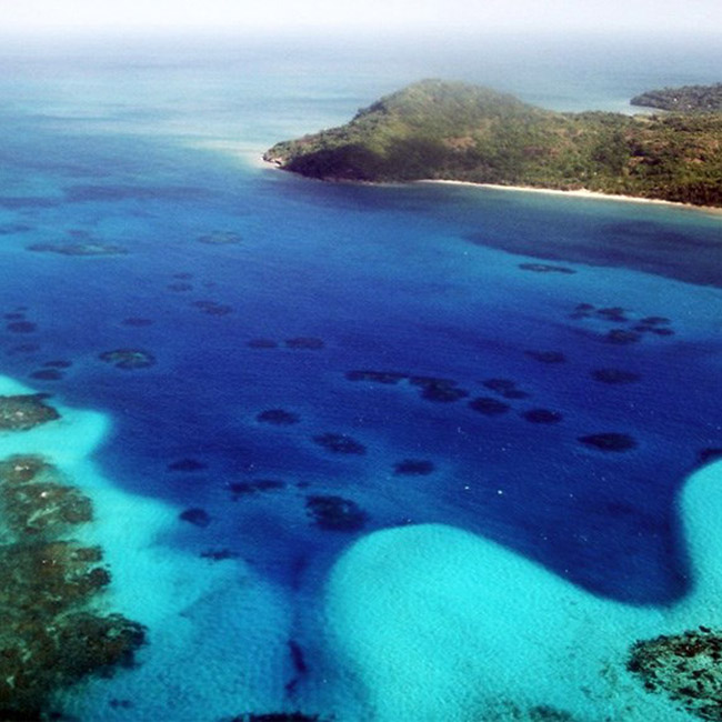 San Andres, Colombia: Có hình dáng giống như cá ngựa và thực sự gần bờ biển Nicaragua hơn là lục địa Colombia.