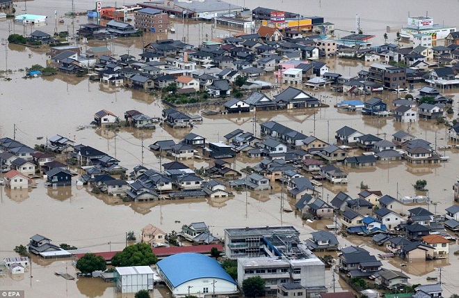 Mưa lũ “lớn chưa từng thấy” khiến ít nhất 85 người chết ở Nhật - 1