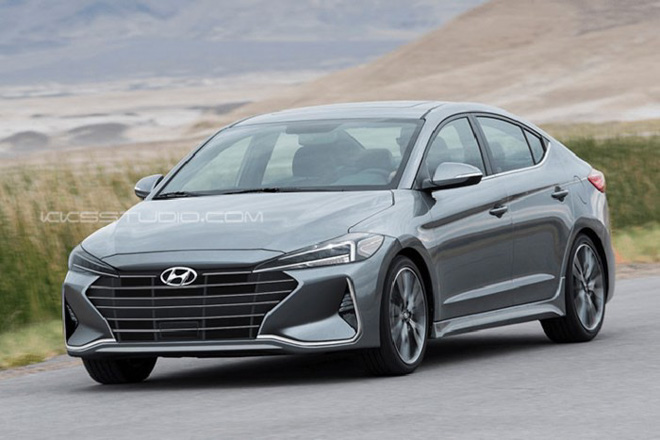 Hyundai Elantra 2019 rò rỉ hình ảnh thực tế: Sang trọng và quyến rũ hơn - 4