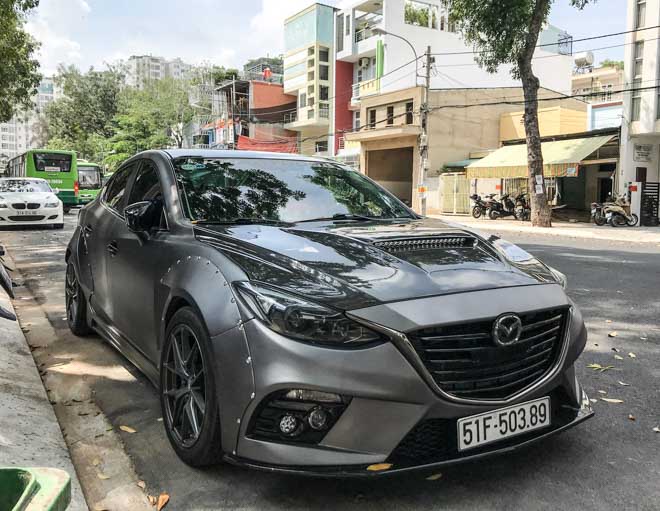 Mazda 3 độ "cực chất" dưới bàn tay của thợ Sài Gòn - 2