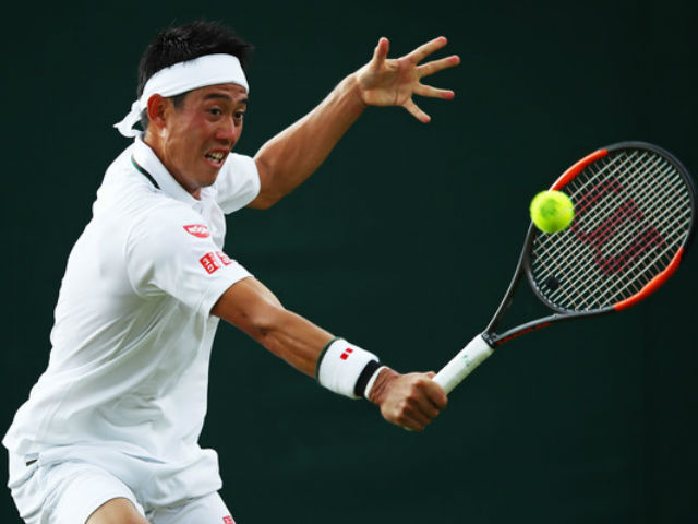 Wimbledon ngày 7: Nishikori ngược dòng 2 màn đấu súng