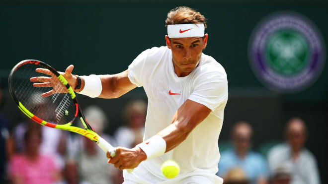 Nadal - Vesely: Ngổ ngáo đấu &#34;Bò tót&#34; rực lửa (Vòng 4 Wimbledon) - 1