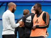 Bóng đá - Henry giúp Lukaku “hóa rồng”: Hết World Cup về MU phò tá Mourinho