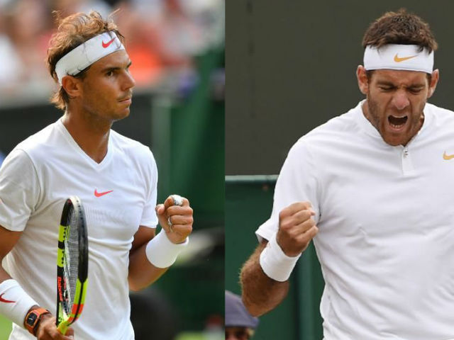 Chi tiết Nadal - Del Potro: Vấp ngã đáng tiếc, đòn "kết liễu" sau 5 set (Tứ kết Wimbledon) (KT)