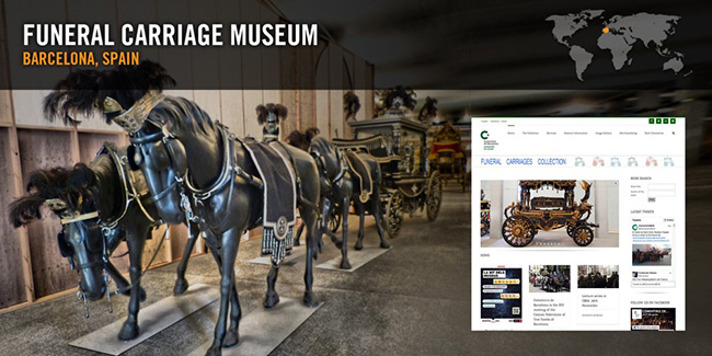 Bảo tàng vận chuyển tang lễ -Barcelona, ​​Tây Ban Nha: Đẹp nhưng rùng rợn, bộ sưu tập các toa xe ngựa kéo này thể hiện những nghi lễ liên quan đến việc vận chuyển xác những người giàu trong quá khứ.