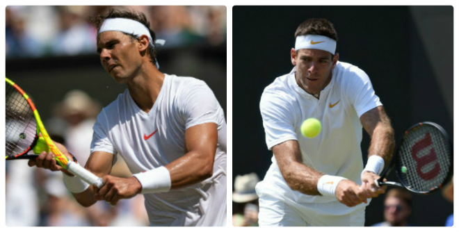 Nadal - Del Potro: Đọ sức kinh điển, vé đi tiếp xứng đáng (Tứ kết Wimbledon) - 1