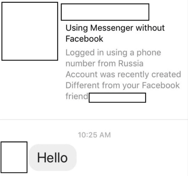 Facebook thử nghiệm tính năng cảnh báo tin nhắn lừa đảo - 1