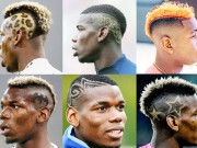 Làm đẹp - Quên Neymar đi, Paul Pogba mới là &quot;thánh&quot; cắt tóc, xăm quái dị