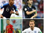 Bóng đá - “Quả bóng Vàng World Cup&quot;: Tứ đại anh hùng tranh bá, SAO nào sáng cửa nhất?