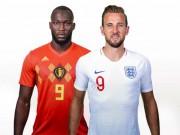 Bóng đá - Nhận định bóng đá World Cup, Bỉ - Anh: Lukaku tranh Kane Vua phá lưới