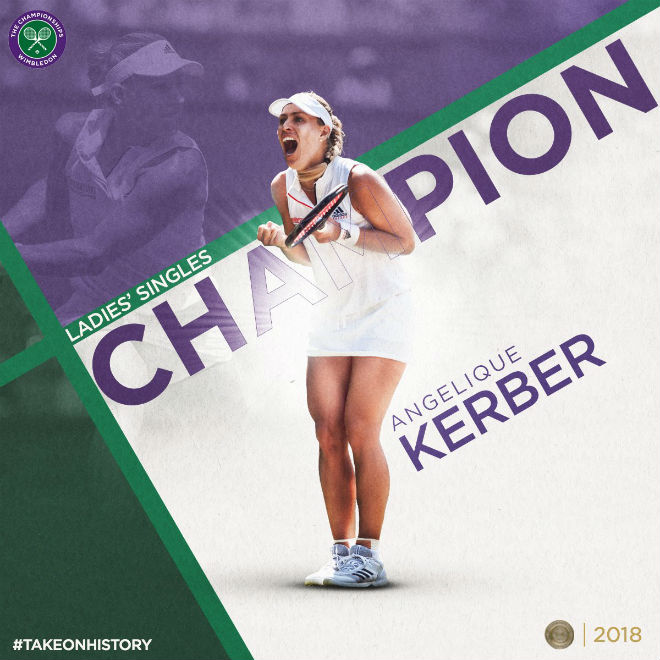 Serena - Kerber: Sai lầm game mở màn, &#34;nữ hoàng&#34; trừng phạt (Chung kết Wimbledon) - 1
