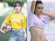 Bóng đá - Chung kết World Cup: Hot girl Việt mê bóng đá thi nhau cổ vũ Croatia