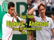 Thể thao - Chi tiết Anderson - Djokovic: Cú giao bóng mang về cúp vàng (Chung kết Wimbledon)