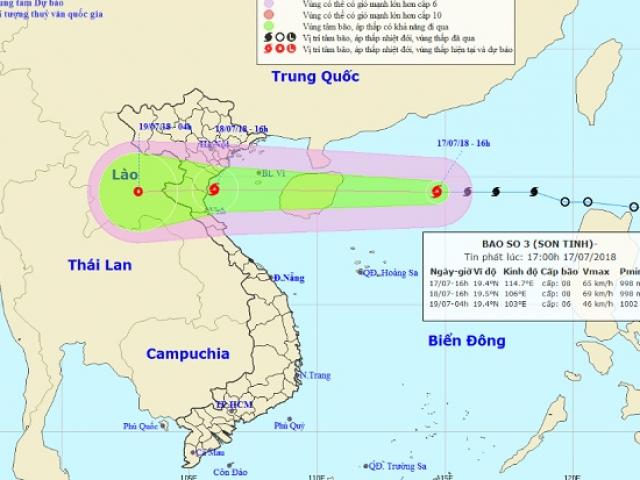 Bão số 3 di chuyển siêu nhanh, áp sát đảo Hải Nam