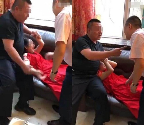 Cô dâu TQ khóc nức nở vì bị chú rể sàm sỡ trước lễ cưới - 1