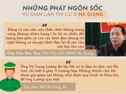 Tin tức trong ngày - Những phát ngôn sốc vụ gian lận thi cử ở Hà Giang