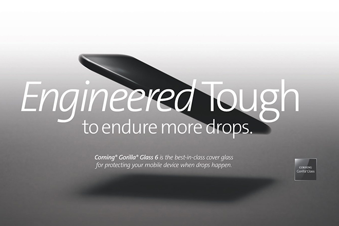 Corning Gorilla Glass 6 giúp điện thoại có thể rơi chục lần không bể - 1