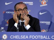 Bóng đá - HLV Sarri ra mắt Chelsea: Chuyên gia &quot;dính phốt&quot;, lấy lòng Hazard - Courtois