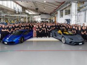 Tin tức ô tô - Lamborghini cán mốc 8000 chiếc Aventador và 11000 chiếc Huracan