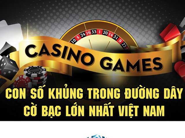 [Infographics] Con số khủng trong đường dây cờ bạc lớn nhất Việt Nam