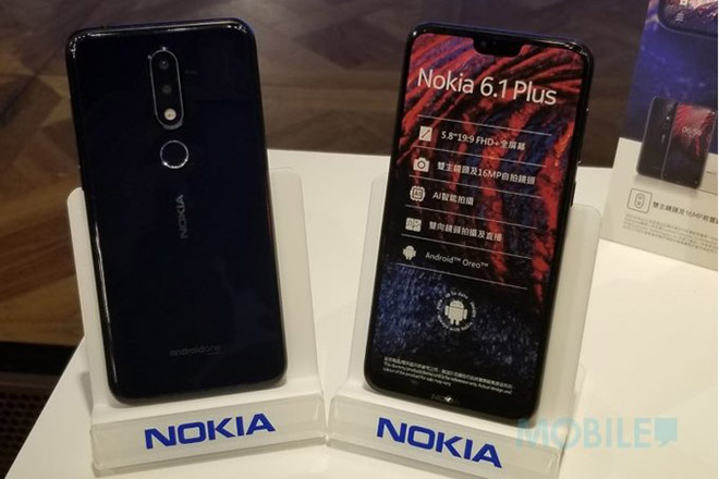 Nokia X6 bắt đầu phát hành toàn cầu với tên Nokia 6.1 Plus - 1