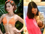 Phim - Lan Phương kể chuyện cho con bú ngay trên phim trường