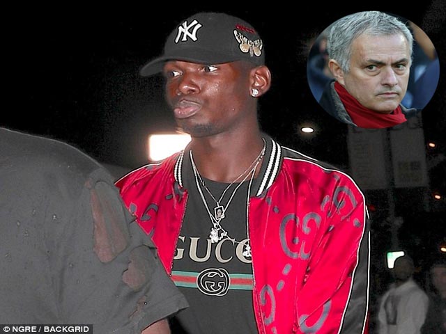 Pogba xả hơi World Cup: ”Bay” thâu đêm tại Mỹ, Mourinho có phật lòng?