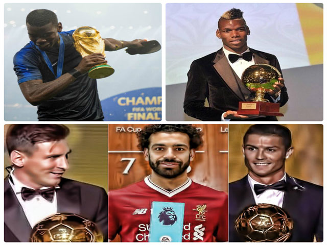 Quả bóng Vàng 2018: Deschamps loại sốc Mbappe, chọn Pogba đấu Ronaldo