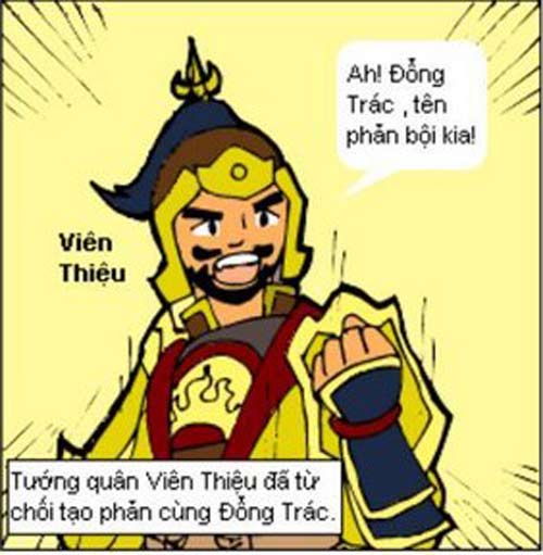 Truyện tranh Tam quốc hài &#40;9&#41;: Viên Thiệu lộn thành - 8