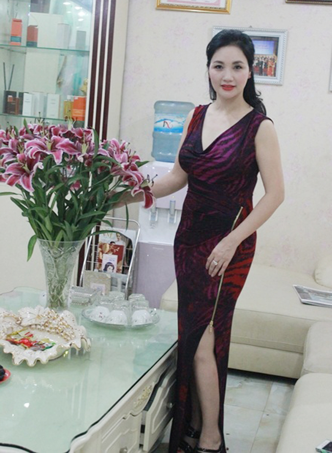 Bà Hòa hiện là 1 doanh nhân có tiếng tại Hải Phòng.