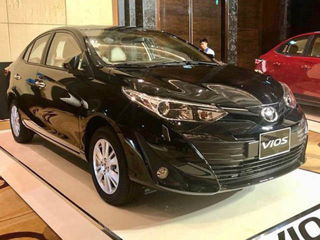 Ảnh thực tế Toyota Vios 2019 tại Việt Nam, bản cao cấp nhất giá hơn 600 triệu đồng