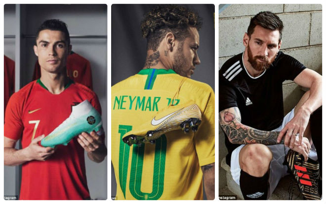 Ronaldo hạ đẹp Messi và Neymar, chiếm ngôi “Ông hoàng mạng xã hội” - 1