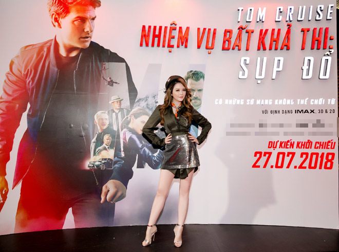 Lý Nhã Kỳ hút mọi ánh nhìn khi &#34;đi gặp&#34; Tom Cruise - 2